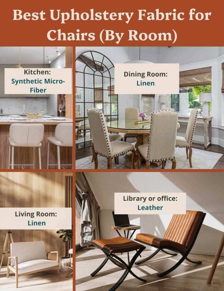 How to pick the best fabric to reupholster chairs - Artistic Home DIY